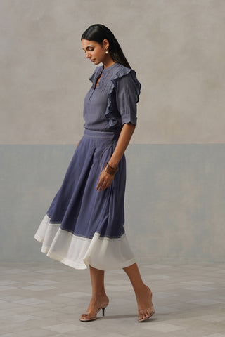 Nomad Color Block Skirt