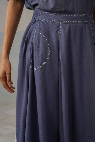 Nomad Color Block Skirt