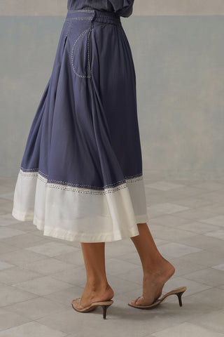 Nomad Color Block Skirt