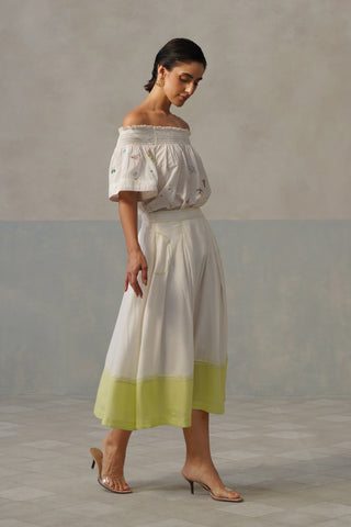Nomad Color Block Skirt